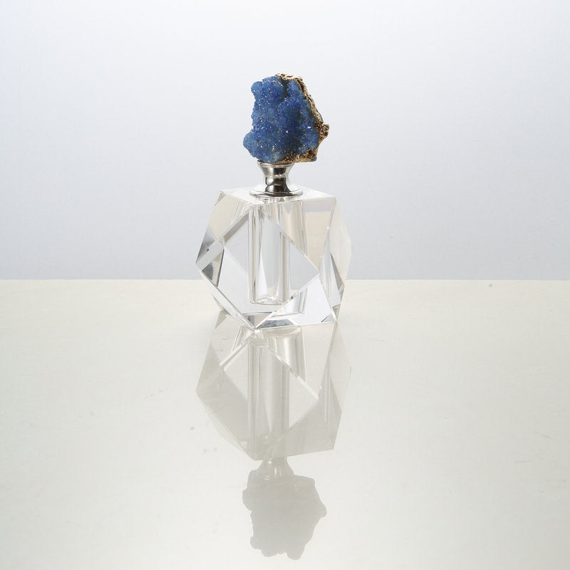 Natural Agate Crystal Perfume Bottle