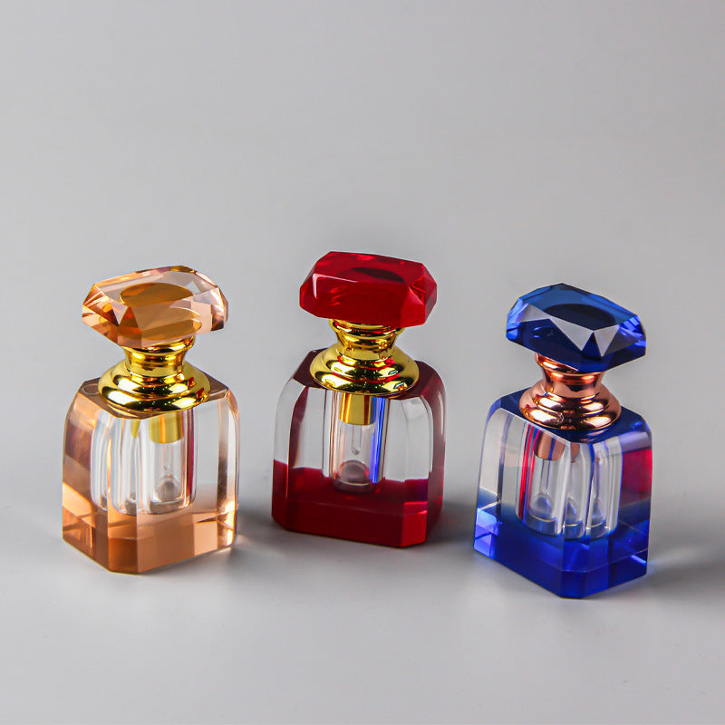 Crystal Curved Perfume Bottle