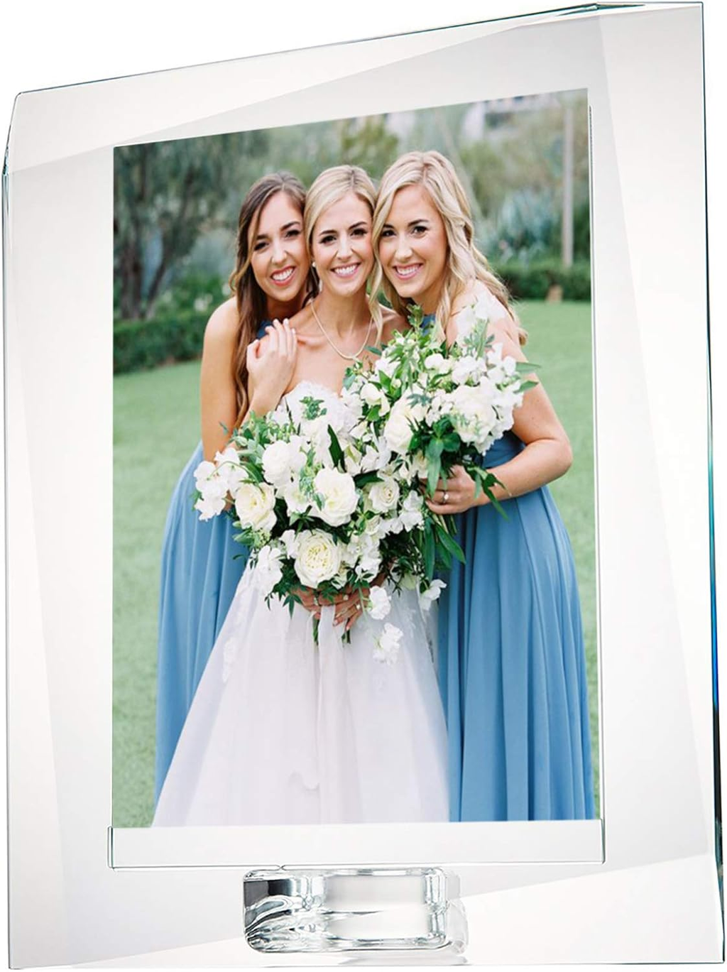 Crystal Picture Frame with Gift Boxed 5" x 7"
