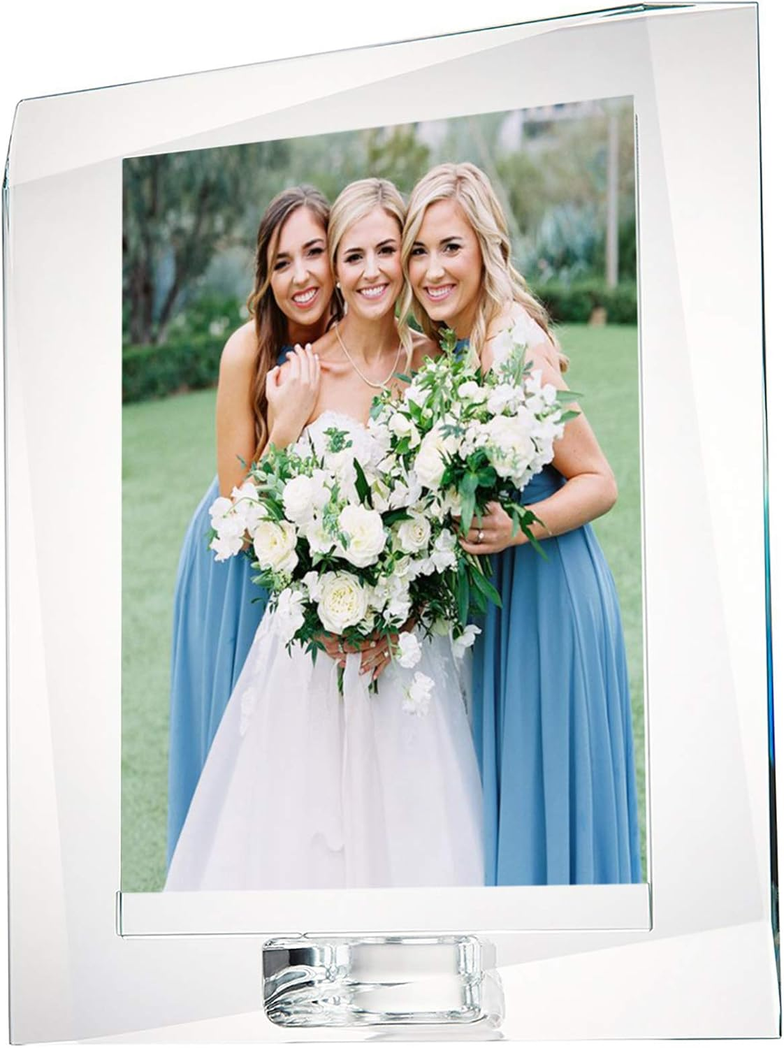 Crystal Picture Frame with Gift Boxed 5" x 7"
